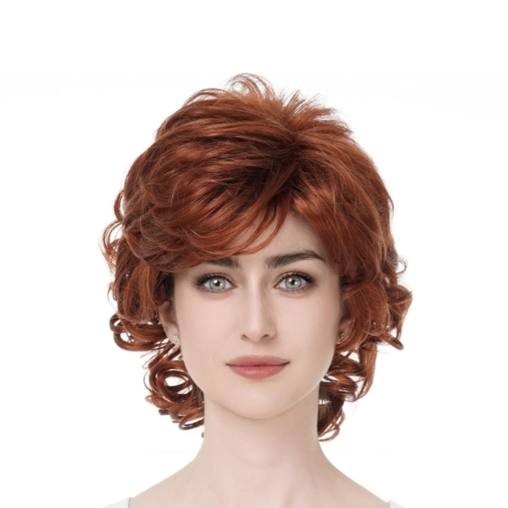 🎈Radiant Auburn Curly Wig🎈 - Picture 6 of 11
